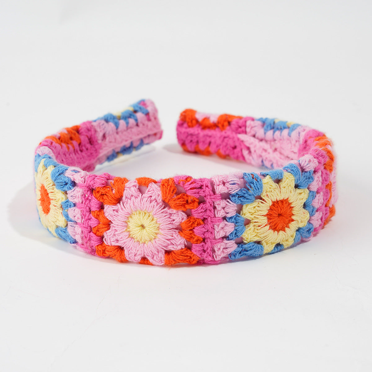 Crochet Flower Head Band - DippedShop Wholesale - #1827
