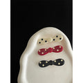 Vintage Polka Dots Bow Knot Side Hair Clip 8AS6HCP348L