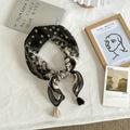 Stylish Cashew Print Tassel Soft Silk Scarf MK2BLW6W6NSI58