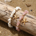Boho Style Irregular Stones Ch - DippedShop Wholesale - #8403