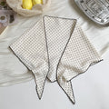 Polka Dot Striped Breatheable Triangle Head Scarf MK2BW6W6NSI13