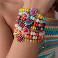 Heart Beaded Bracelet - DippedShop Wholesale - #4467