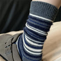 Striped Scrunch Socks - DippedShop Wholesale - #9411