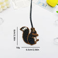 Creative Sequin Beaded Lobster Pendant Bag Charm 6W10BBC795
