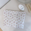 Floral Quilted Makeup Bag - DippedShop Wholesale - #2099