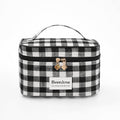 Trendy Plaid Portable Large Capacity - DippedShop Wholesale - #0867