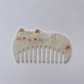 Wide Teeth Acetate Hair Combs - DippedShop Wholesale - #8163