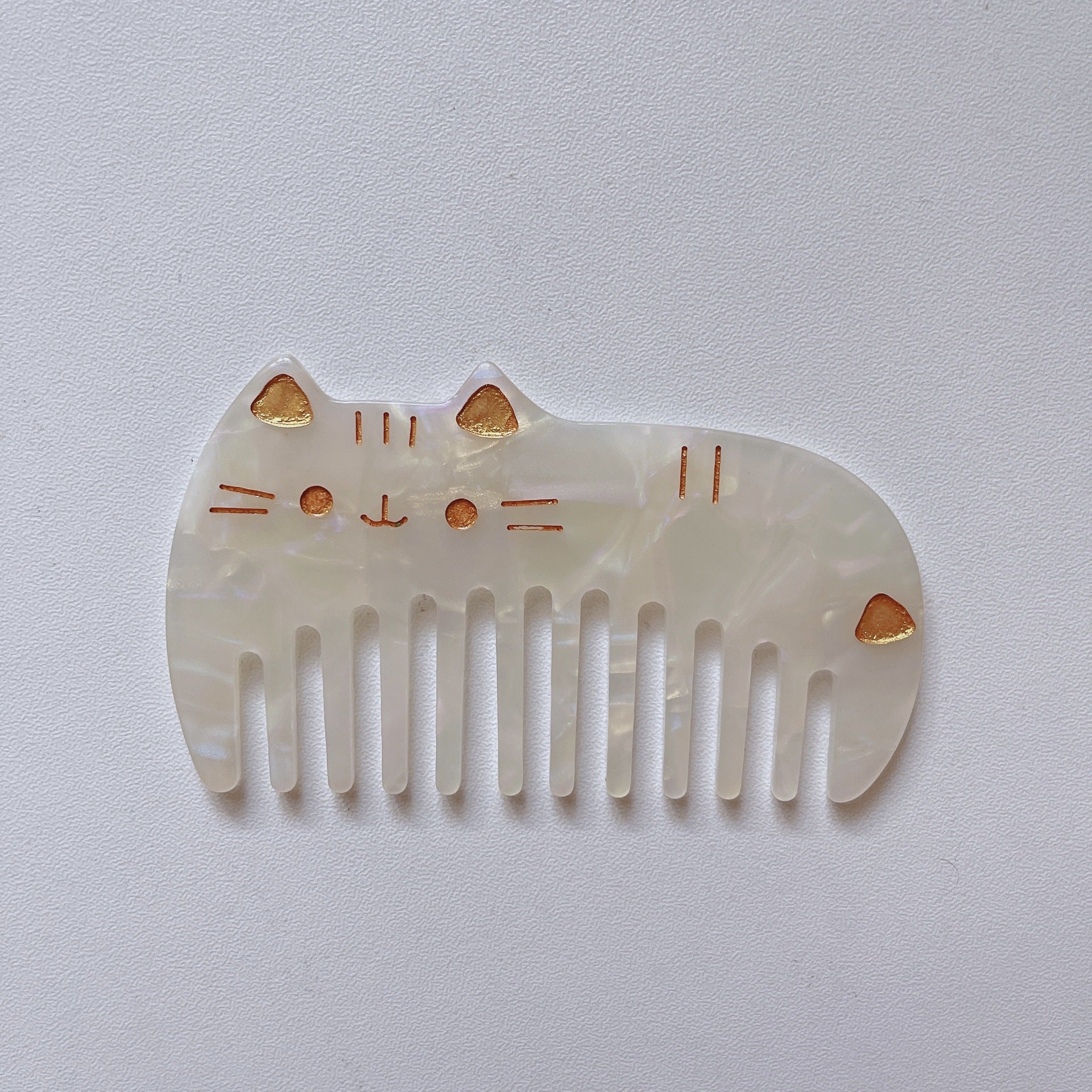 Wide Teeth Acetate Hair Combs - DippedShop Wholesale - #8163