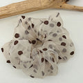 Polka Dot Mesh Organza Scrunchie 6W6HSR462