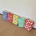 Cute Strawberry Print Portable Cosmetic Bag 6C5CO275