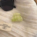 Plaid Acetate Hair Claw - DippedShop Wholesale - #4531