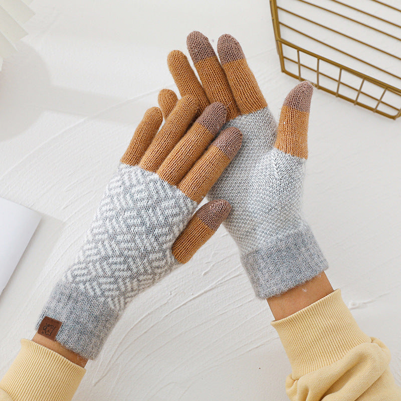 Knit Touchscreen Gloves - DippedShop Wholesale - #4003