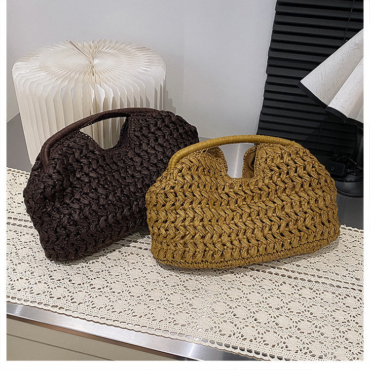 Trendy Handmade Woven Handbag Crossbody Bag 8BW6BBG335T