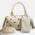 Trendy Polka Dots Square Hangbag Shoulder Bag 6W10BBG1374