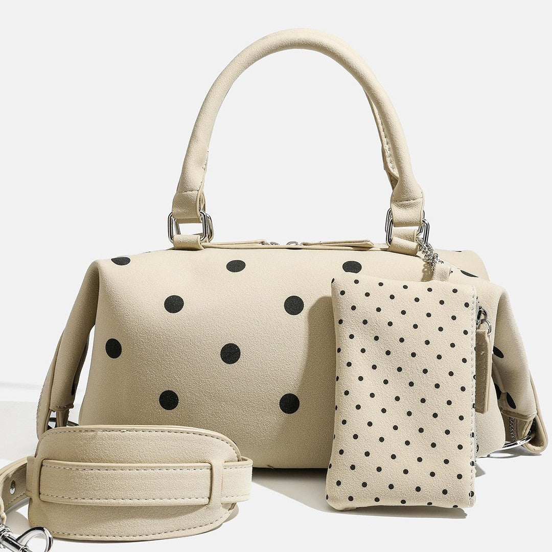 Trendy Polka Dots Square Hangbag Shoulder Bag 6W10BBG1374
