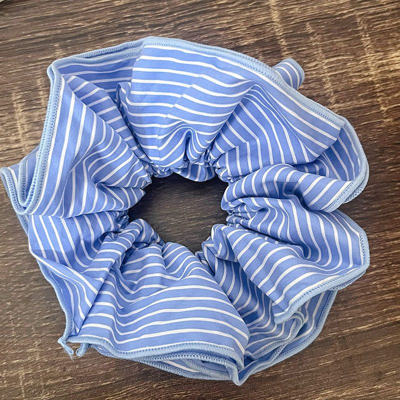 Simple Layered Stripe Hair Scrunchie MK2BLW6W6HSR37