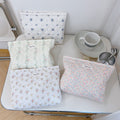 Floral Quilted Makeup Bag - DippedShop Wholesale - #9955