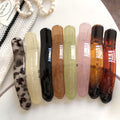 Cute Jelly Acrylic Curved Duckbill Hair Clip 6W6HCP1650