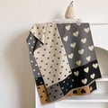 Reversible Jacquard Shawl Scarf - DippedShop Wholesale - #4131