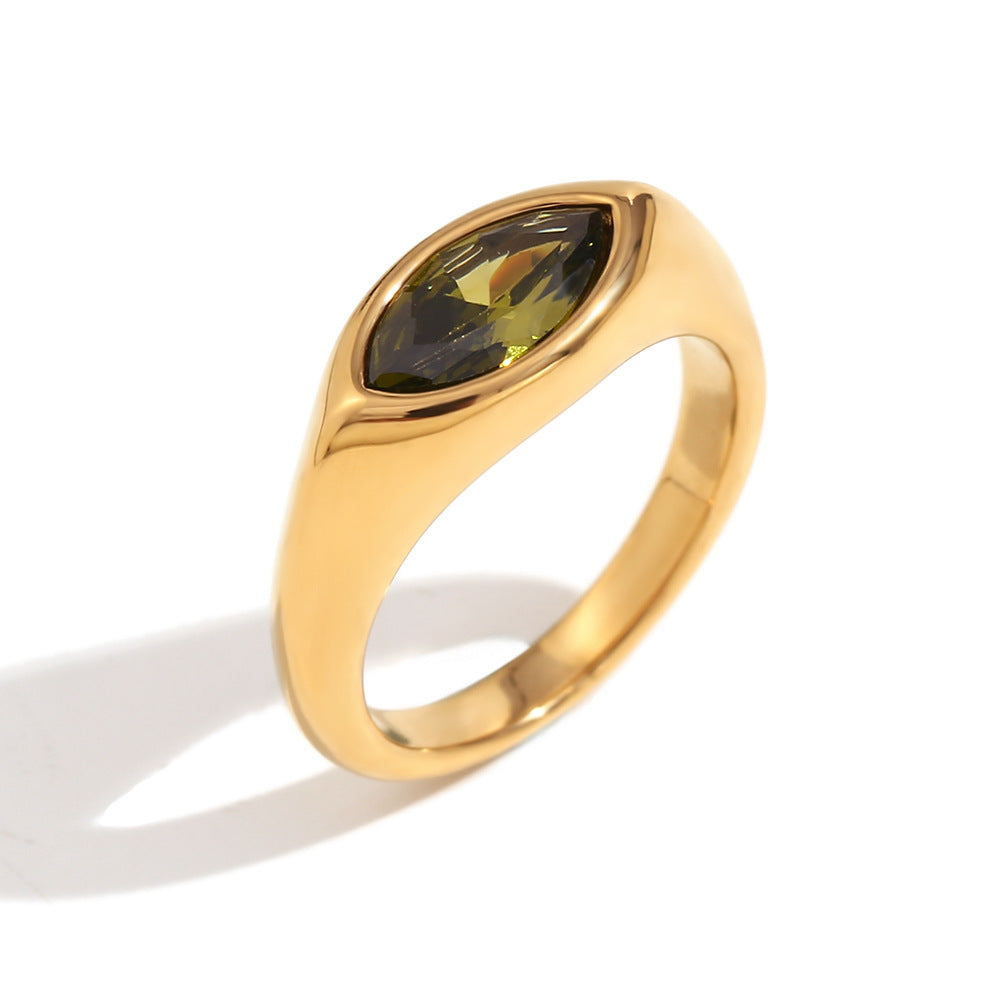 Elegant Gold Plated Horse-Eye - DippedShop Wholesale - #2755
