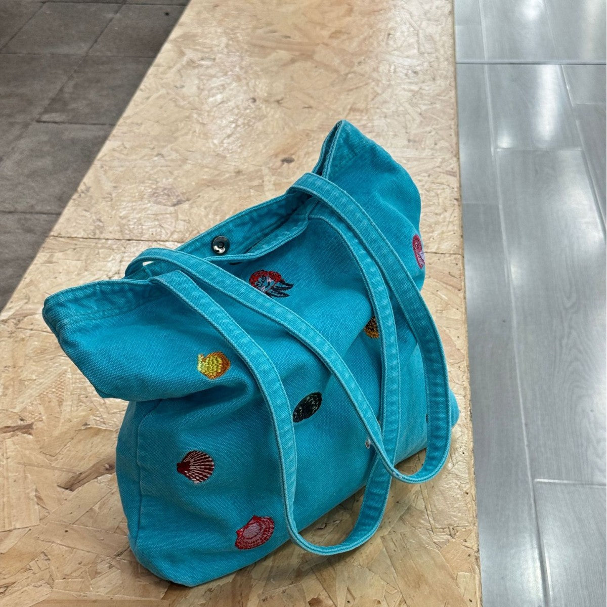 Cute Funny Animal Embroidery Lightweight Shoulder Bag 6W10BBG2501