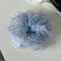 Retro Leopard Print Organza Ruffled Scrunchies 6W6HSR488