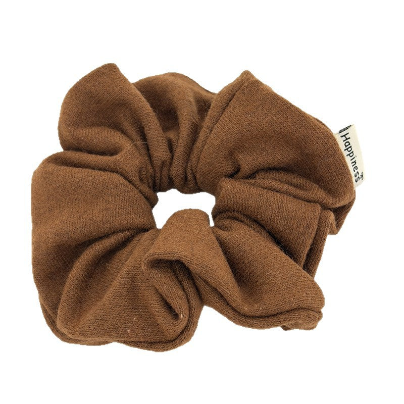 Minimalist Solid Color Knit Elastic Hair 6W6HSR349