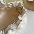 Flower Lace Pearl Cosmetic Bag - DippedShop Wholesale - #4611