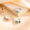 Diamond Open Toe Ring - DippedShop Wholesale - #0547
