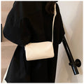 Minimalist Solid Color PU Handbag Crossbody Bag 6W10BBG1891