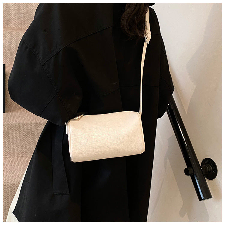 Minimalist Solid Color PU Handbag Crossbody Bag 6W10BBG1891