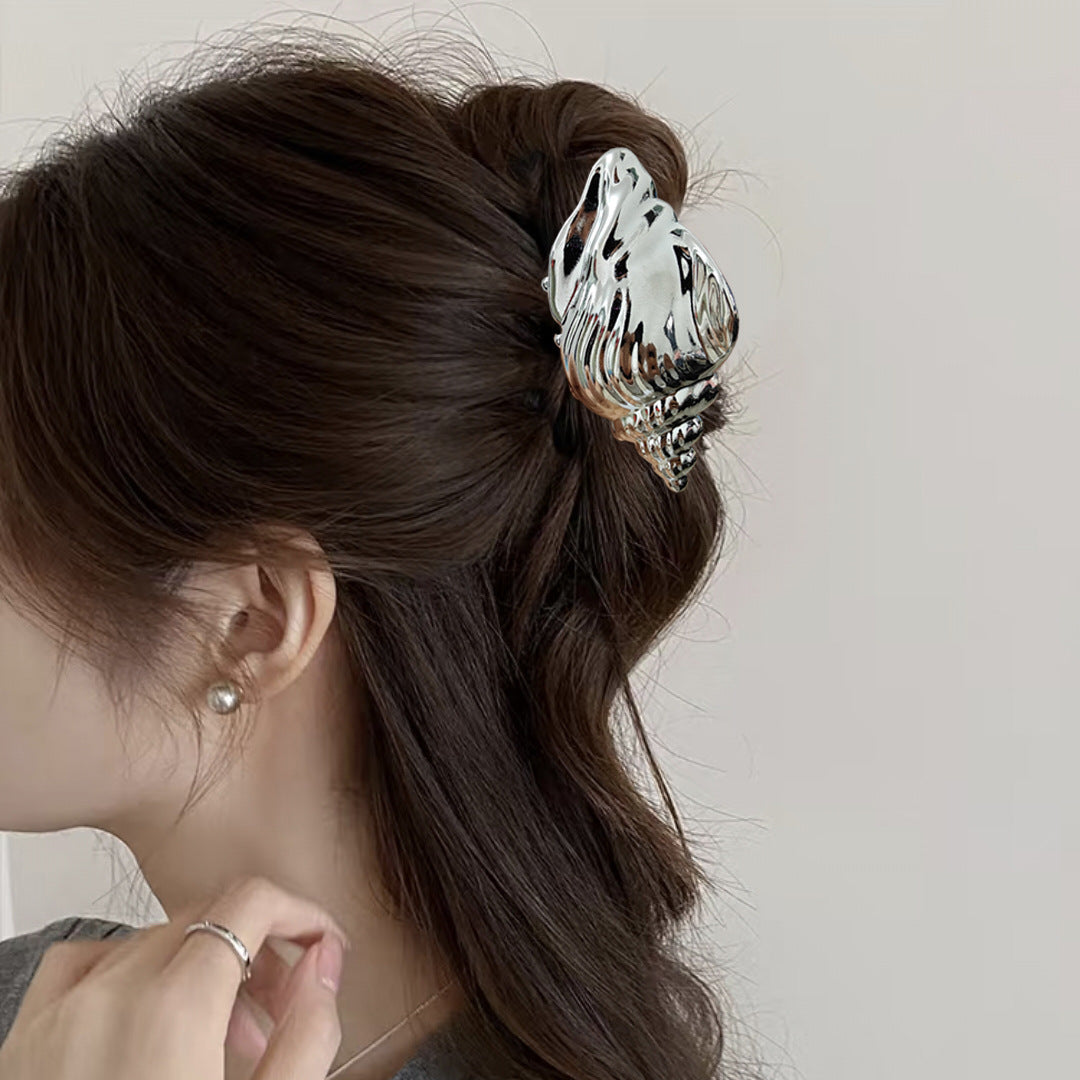 Versatile Conch Shell Hair Claw Clip DP25D895