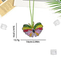 Cute Cartoon Rhinestones Horse Pendant Bag Charm 6W10BBC803