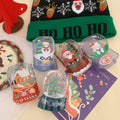 Christmas Theme Santa Claus Acrylic Hair Claw 6W6HCP1613
