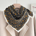 Color Block Silk Scarf - DippedShop Wholesale - #5091