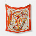 Abstract Silk Square Scarf - DippedShop Wholesale - #9267