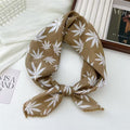 Flower Print Square Scarf - DippedShop Wholesale - #4195