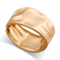 Chunky Irregular Gold Plated Statement Bracelet 6W6JBR578