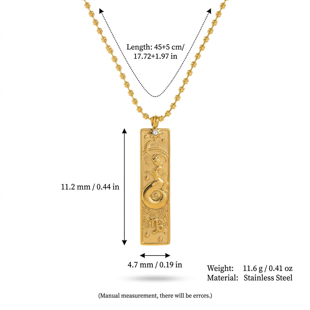 Vintage Rhinestone Gold Plated Pendant Necklace 6W6JNC640