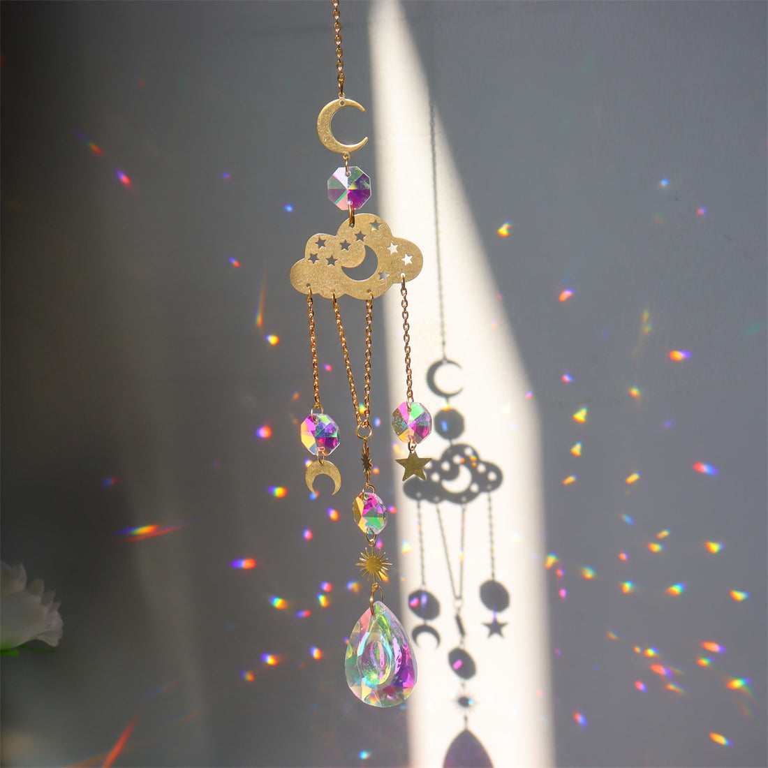 Geometric Crystal Suncatchers - DippedShop Wholesale - #4483