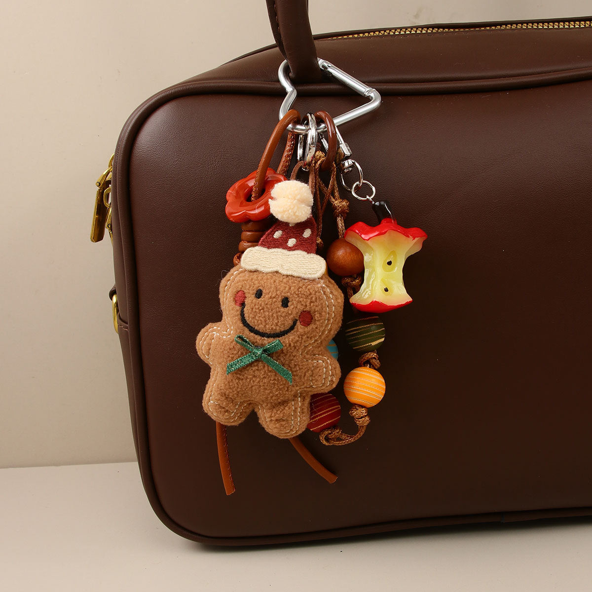 Gingerbread Man Bag Charm - DippedShop Wholesale - #8531