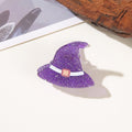 Funny Halloween Ghost Pumpkin Hair Claw 6W6HCP1318