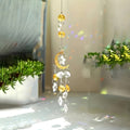 Celestial Moon Star Crystal Wind Chime Suncatcher 6H7HLS201