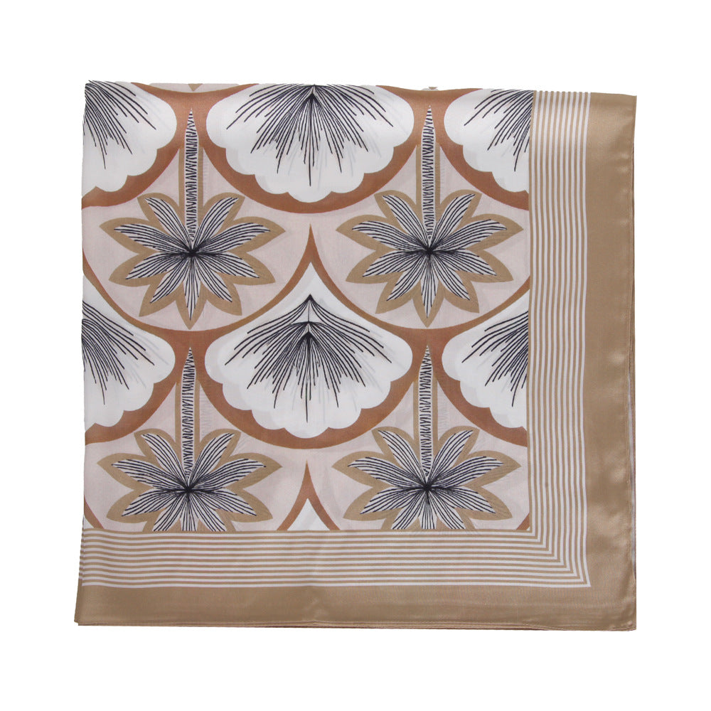 Vintage Cashew Print Square Silk Scarf 6W6NSI179