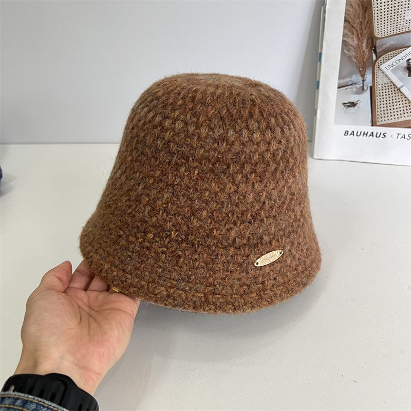 Chunky Knit Bucket Hat - DippedShop Wholesale - #3619