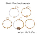 Beach Layered Seed Bead Bracel - DippedShop Wholesale - #7875