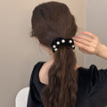 Velvet Pearl Hair Tie - DippedShop Wholesale - #9011