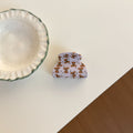Floral Bow Hair Claw - DippedShop Wholesale - #7459
