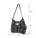 Fashion Striped Leoaprd Print Canvas Shoulder Bag 6W10BBG2485