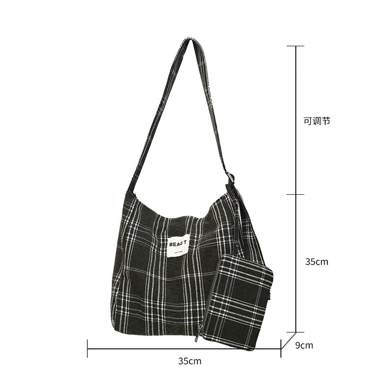 Fashion Striped Leoaprd Print Canvas Shoulder Bag 6W10BBG2485